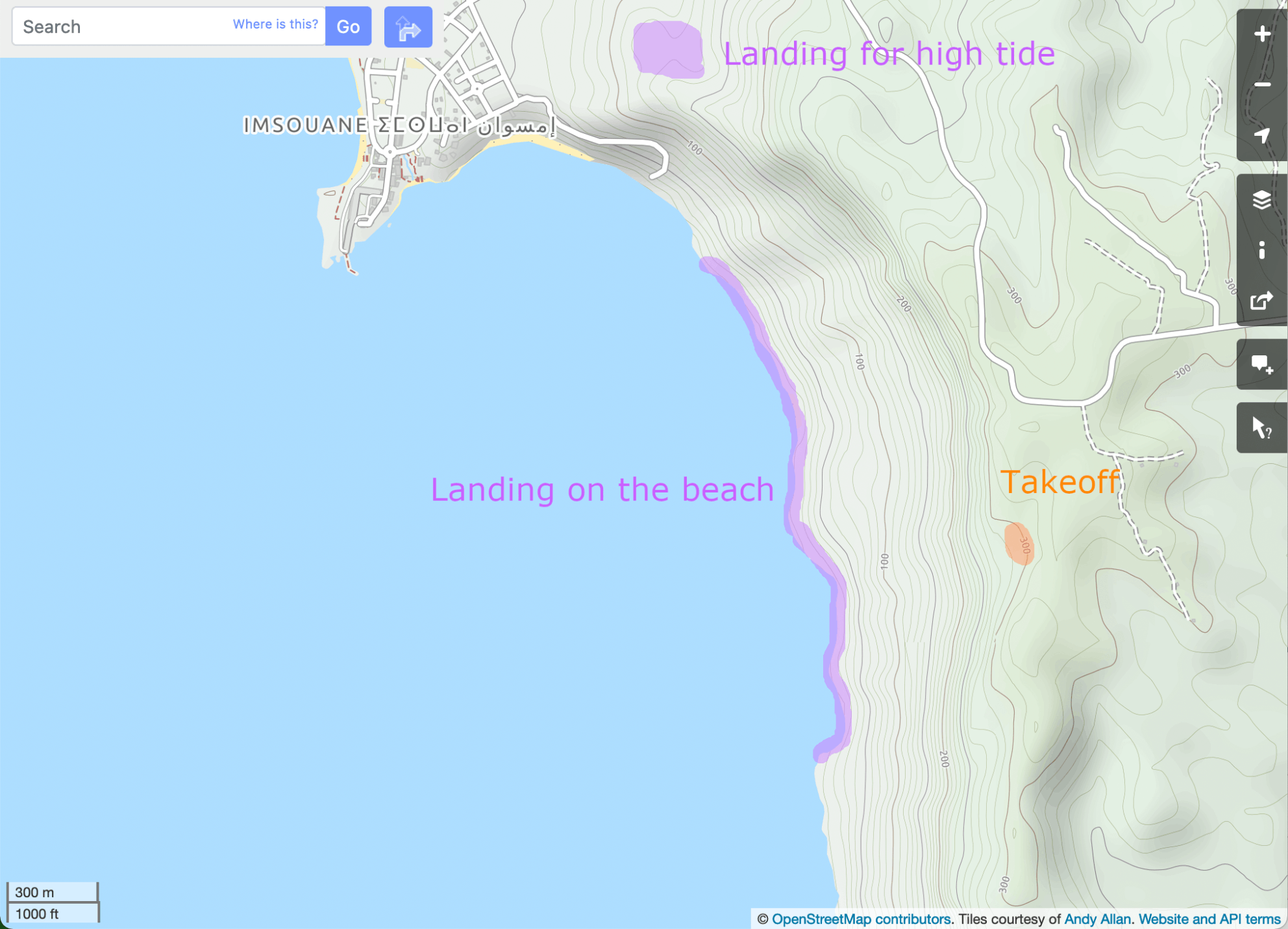 Imsouane map