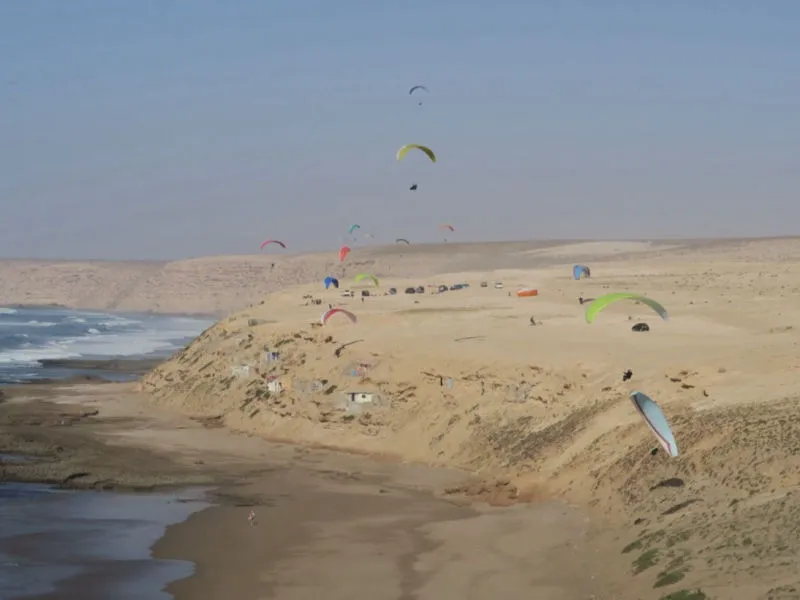 Busy Aglou dunes