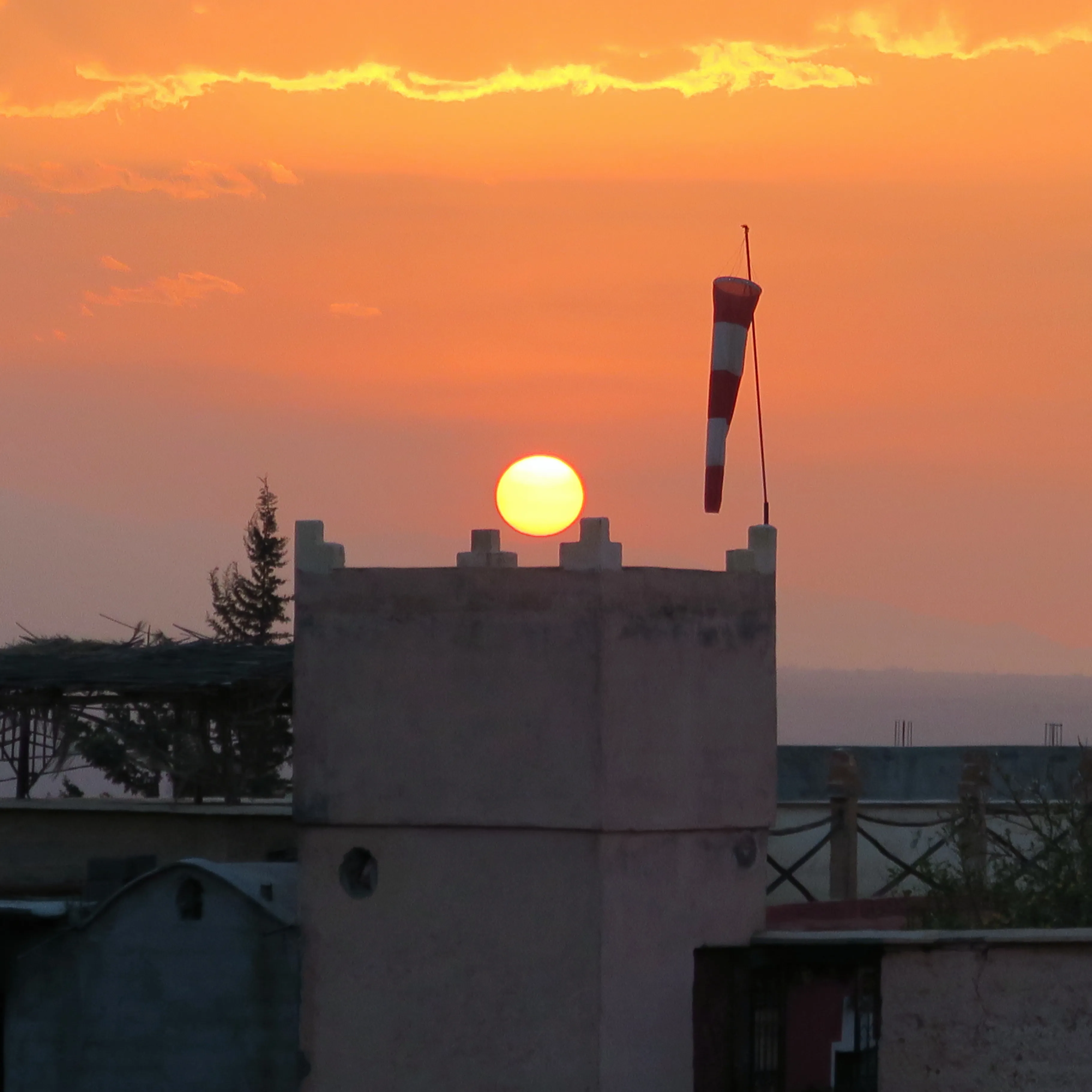 Lovely sunset in Aguergour