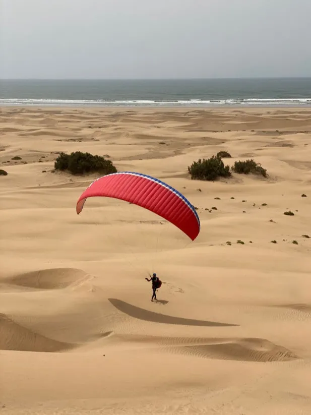 Ground Handling at Plage Blanche